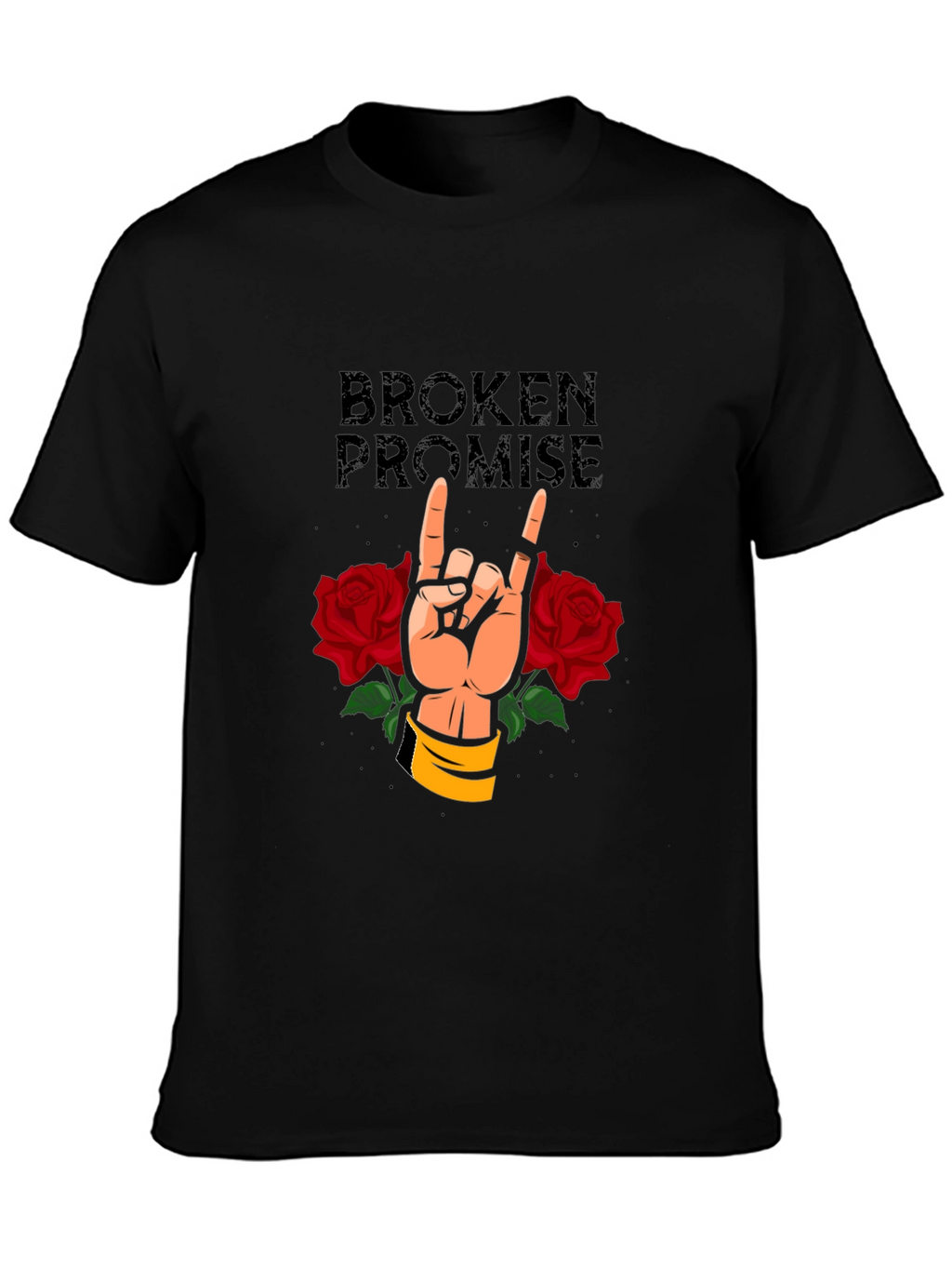 Broken Promise Rock Hand T-Shirt