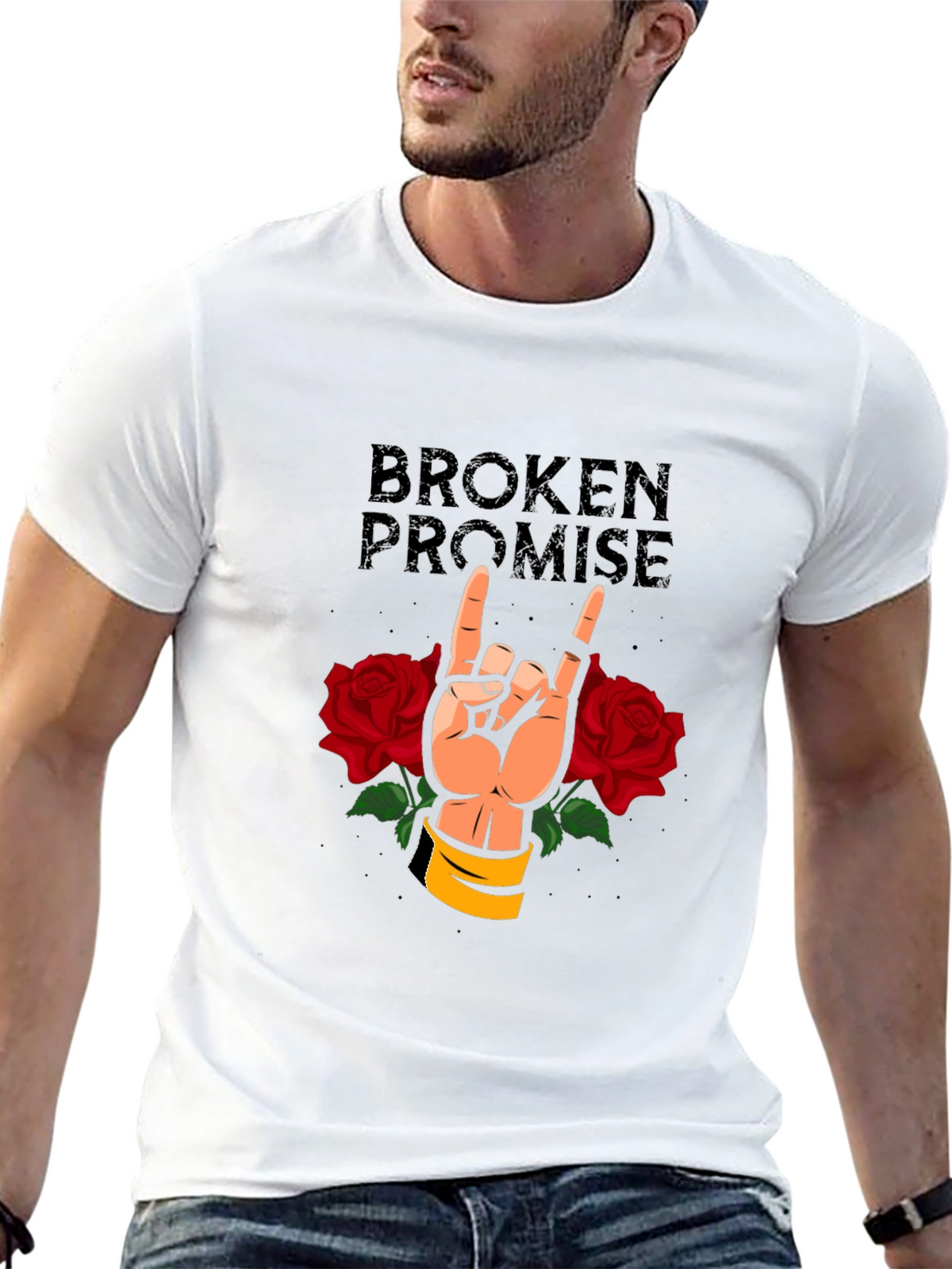 Broken Promise Rock Hand T-Shirt