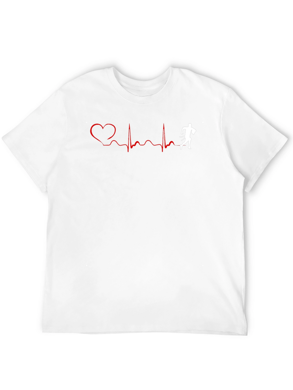 Running Heartbeat Tee - Run With Passion!