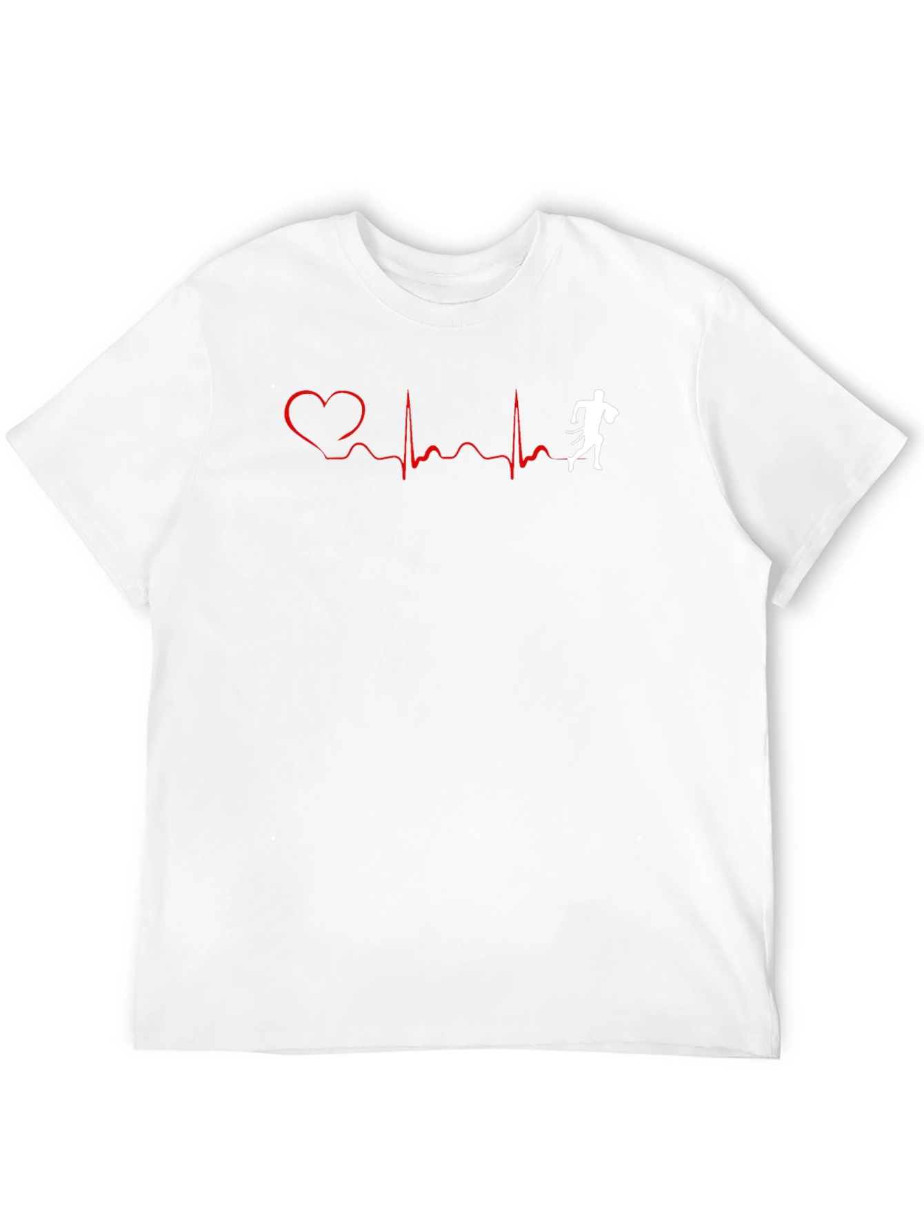 Running Heartbeat Tee - Run With Passion!