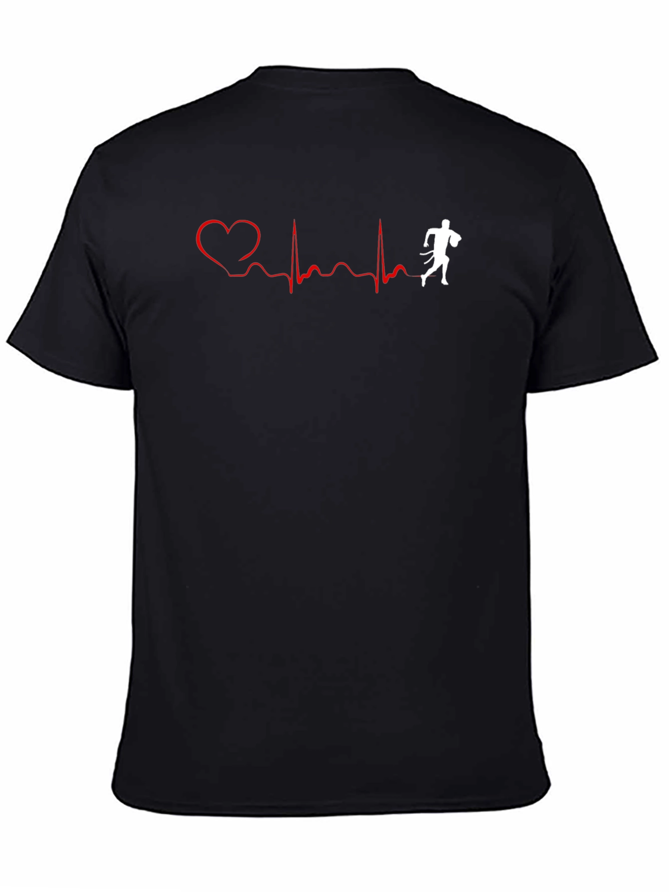 Running Heartbeat Tee - Run With Passion!