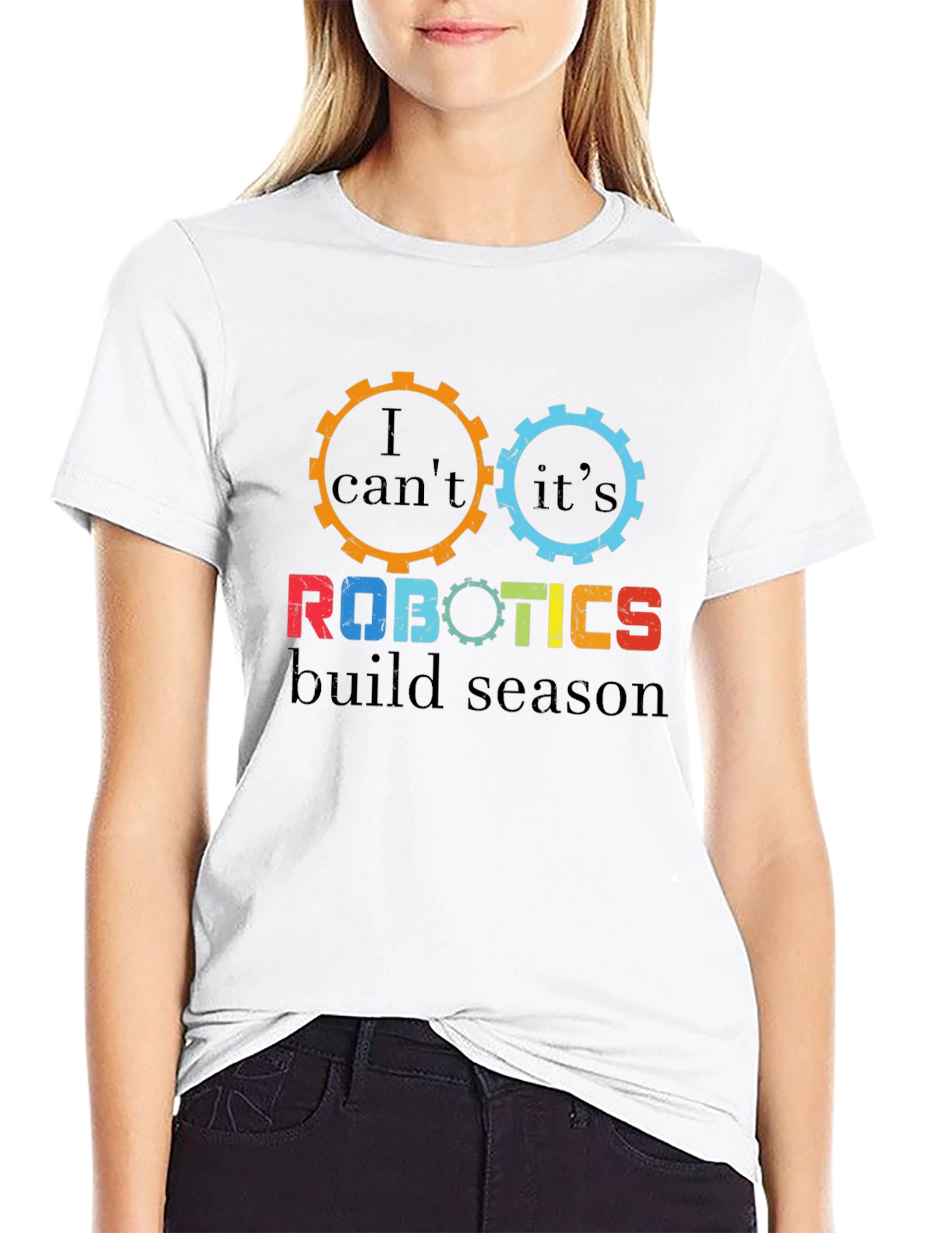 Robotics Build Season T-Shirt - Gear Design