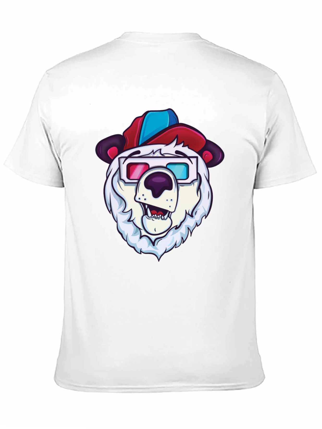 Cool Bear Tee - Cartoon Character Graphic