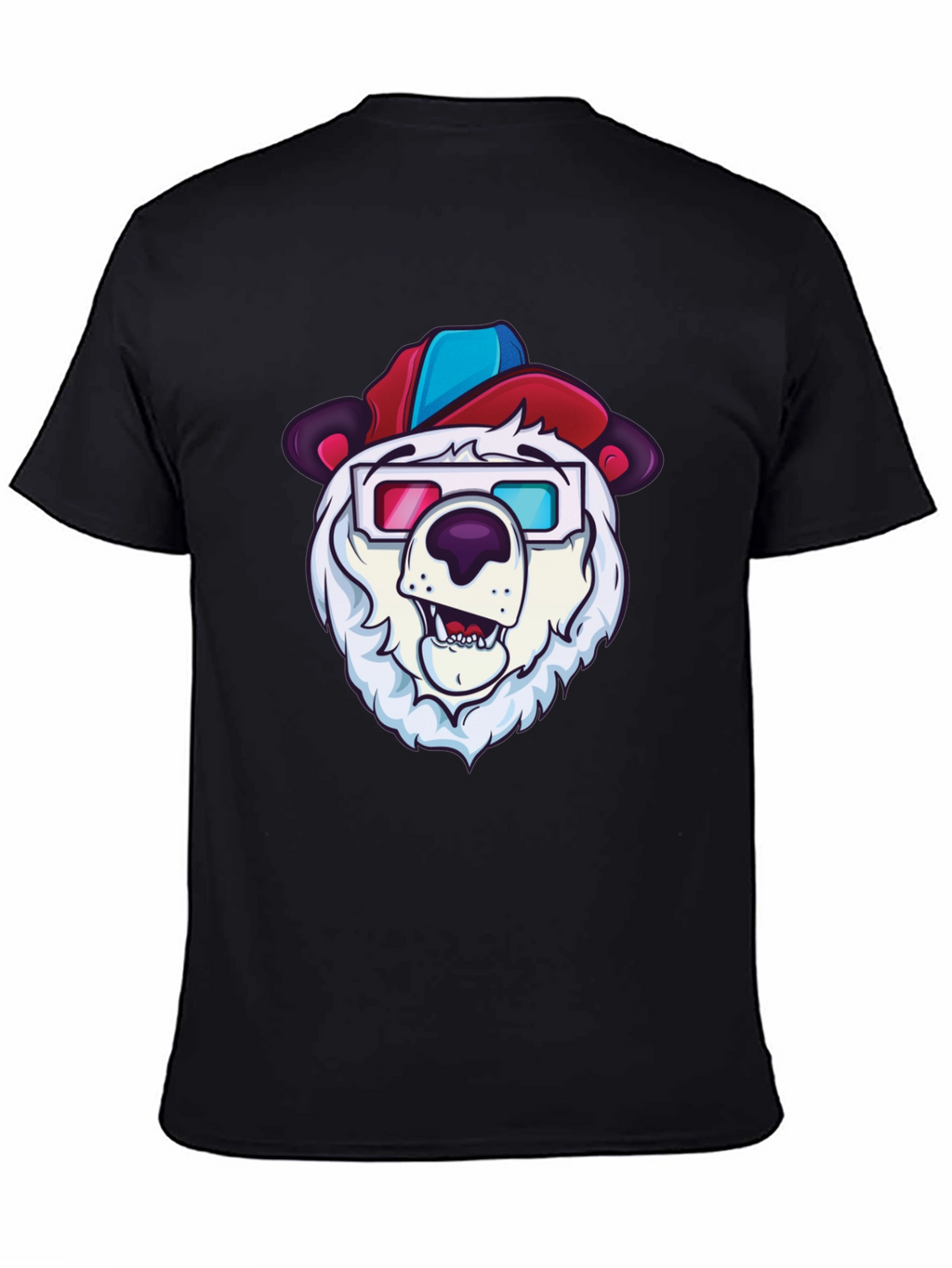Cool Bear Tee - Cartoon Character Graphic