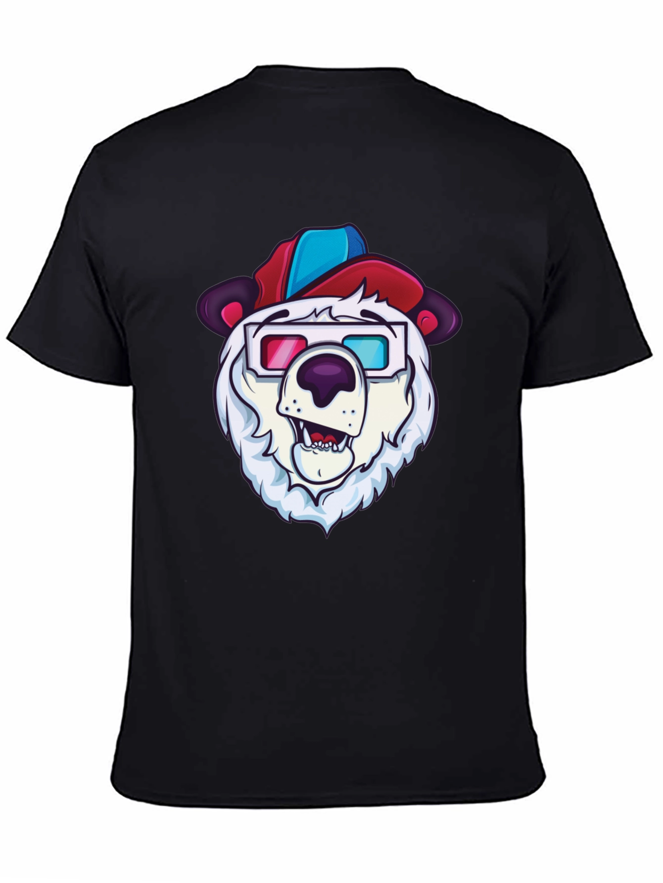 Cool Bear Tee - Cartoon Character Graphic
