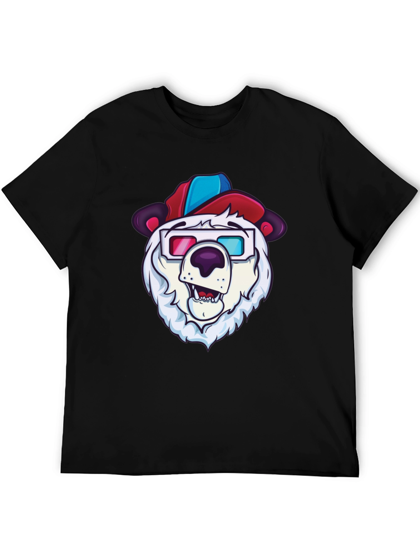 Cool Bear Tee - Cartoon Character Graphic