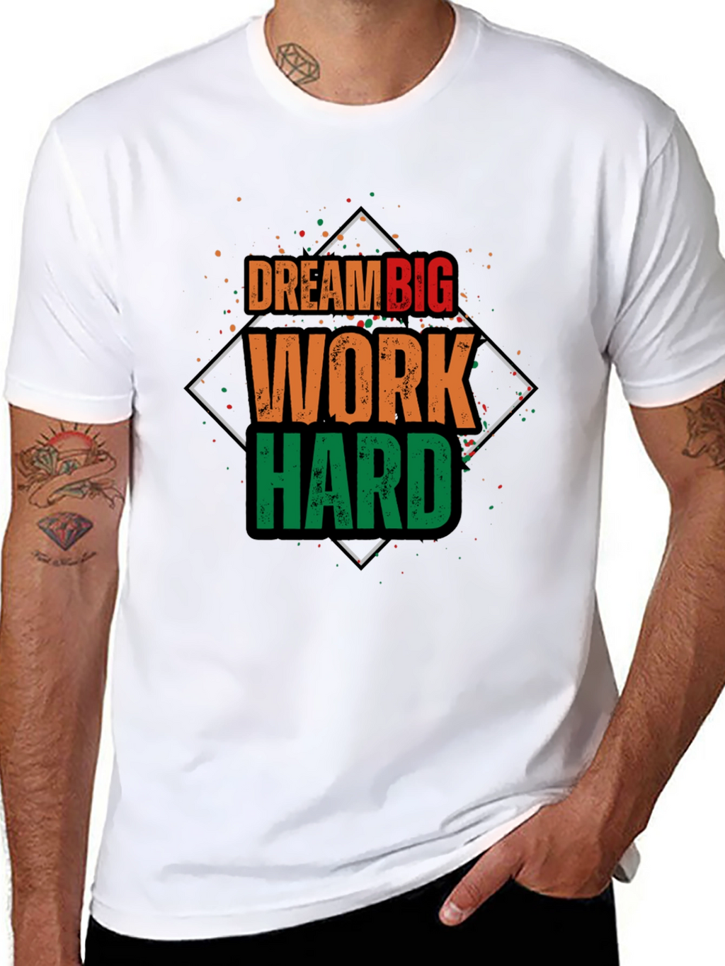 Dream Big Work Hard T-Shirt