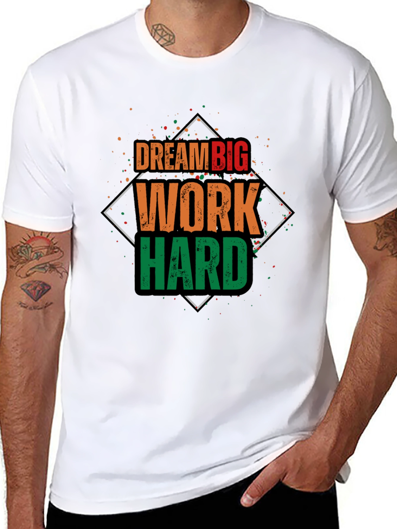 Dream Big Work Hard T-Shirt