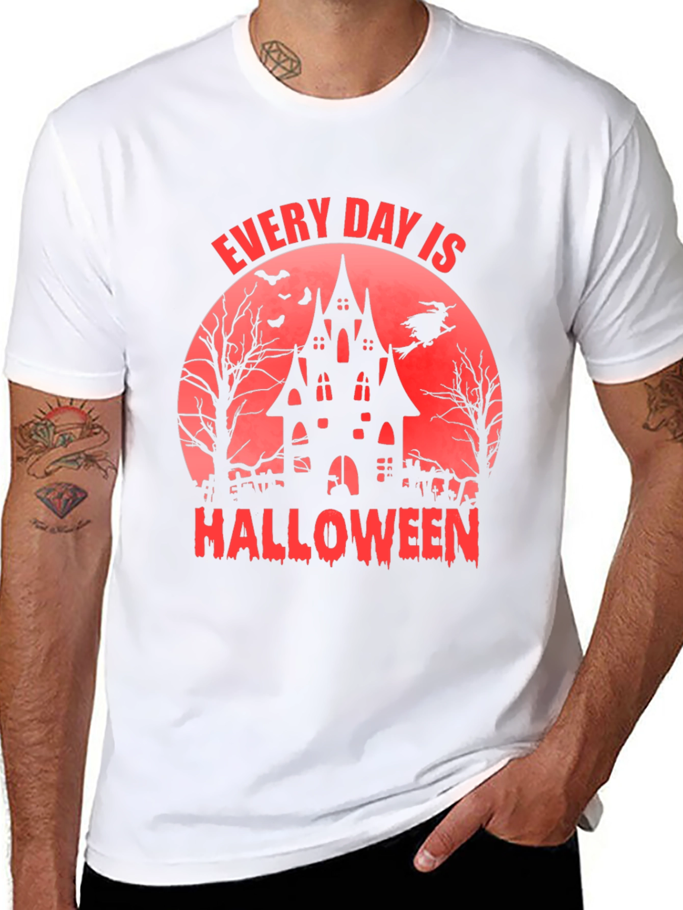 Every Day is Halloween T-Shirt - Spooky Graphic Tee