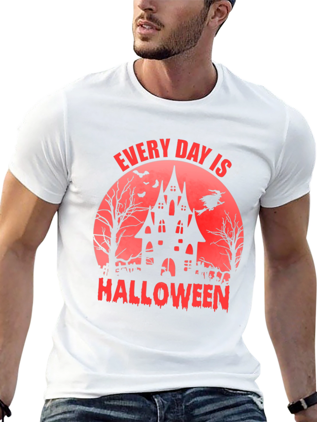 Every Day is Halloween T-Shirt - Spooky Graphic Tee