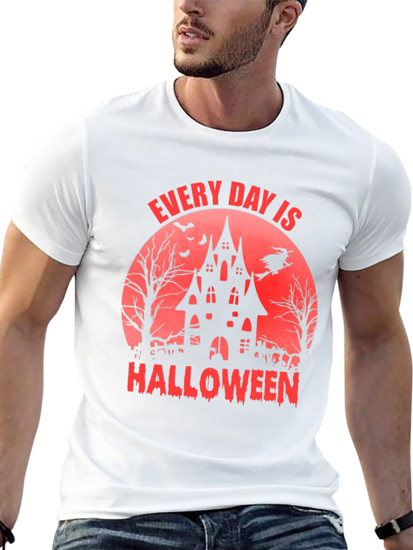 Every Day is Halloween T-Shirt - Spooky Graphic Tee