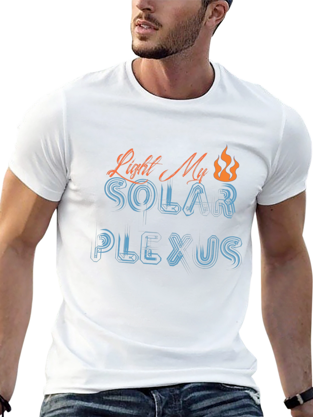 Light My Solar Plexus Graphic Tee