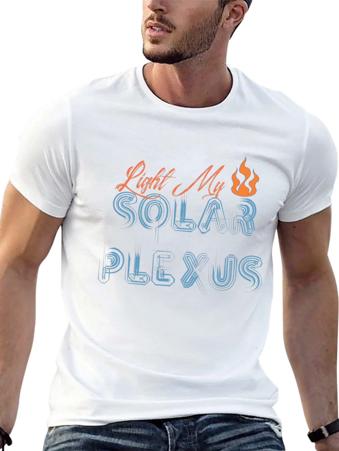 Light My Solar Plexus Graphic Tee