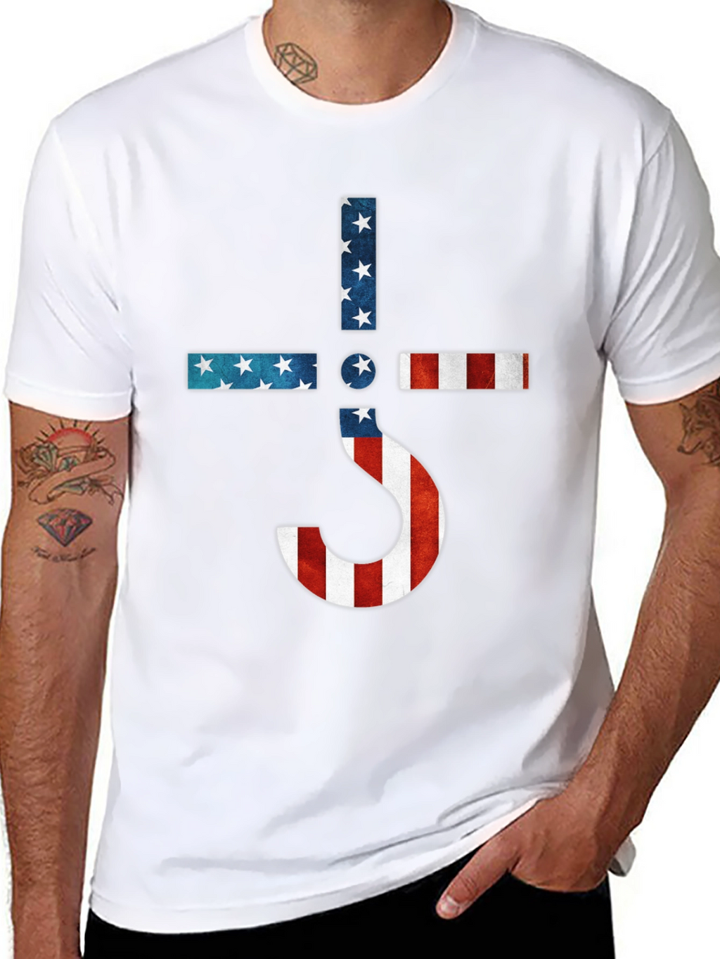 Ghost Band American Flag T-Shirt
