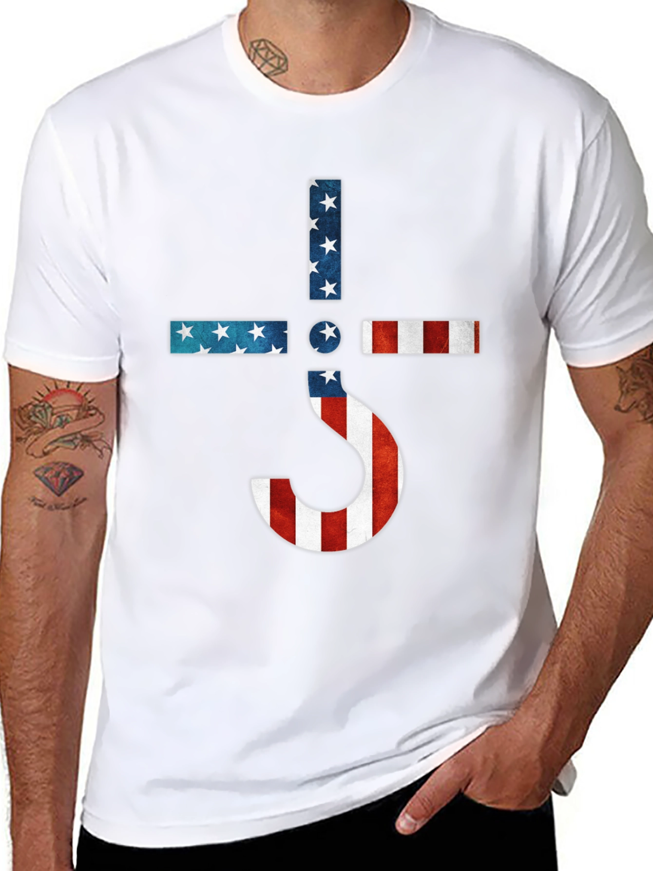 Ghost Band American Flag T-Shirt