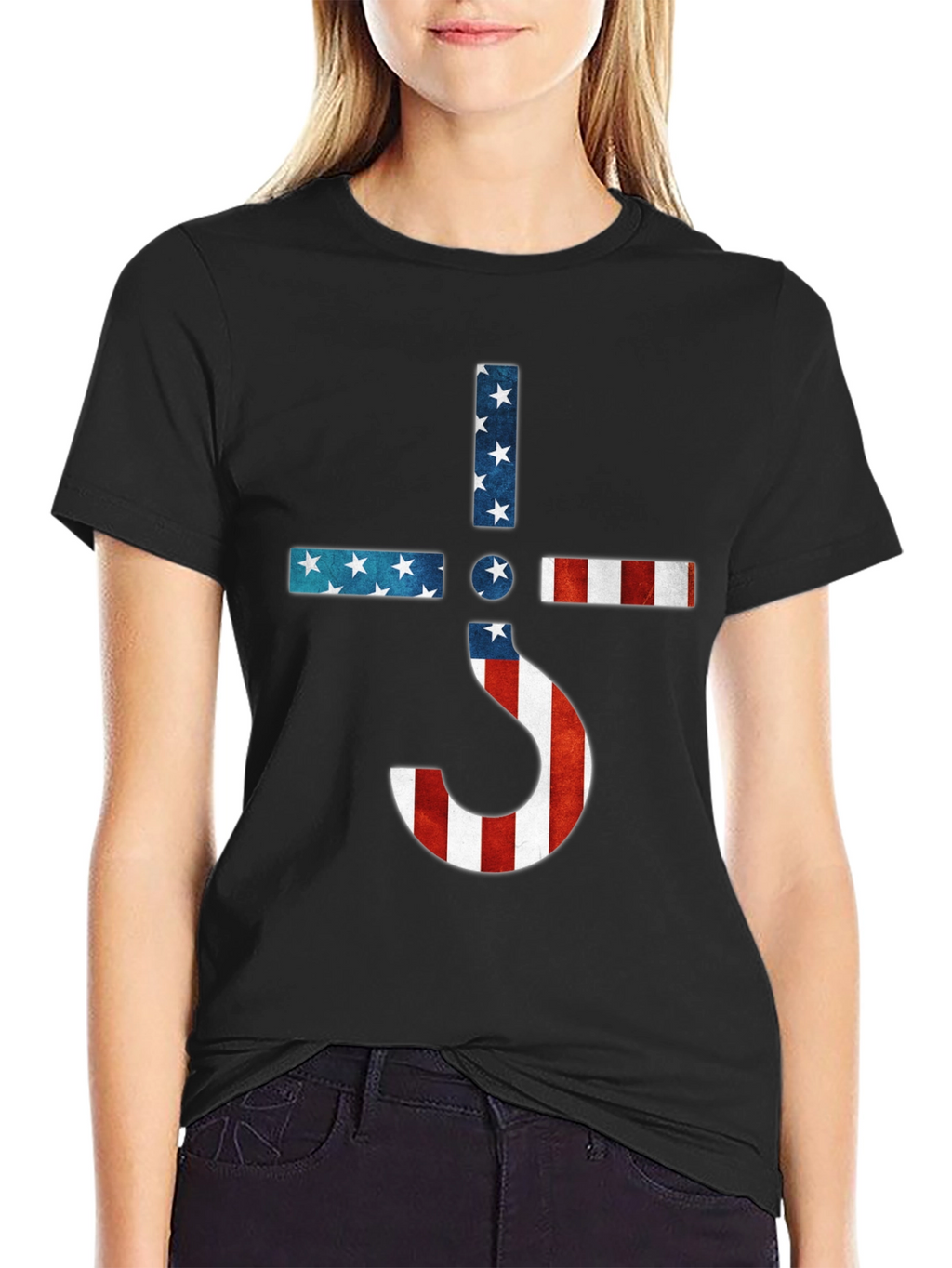Ghost Band American Flag T-Shirt