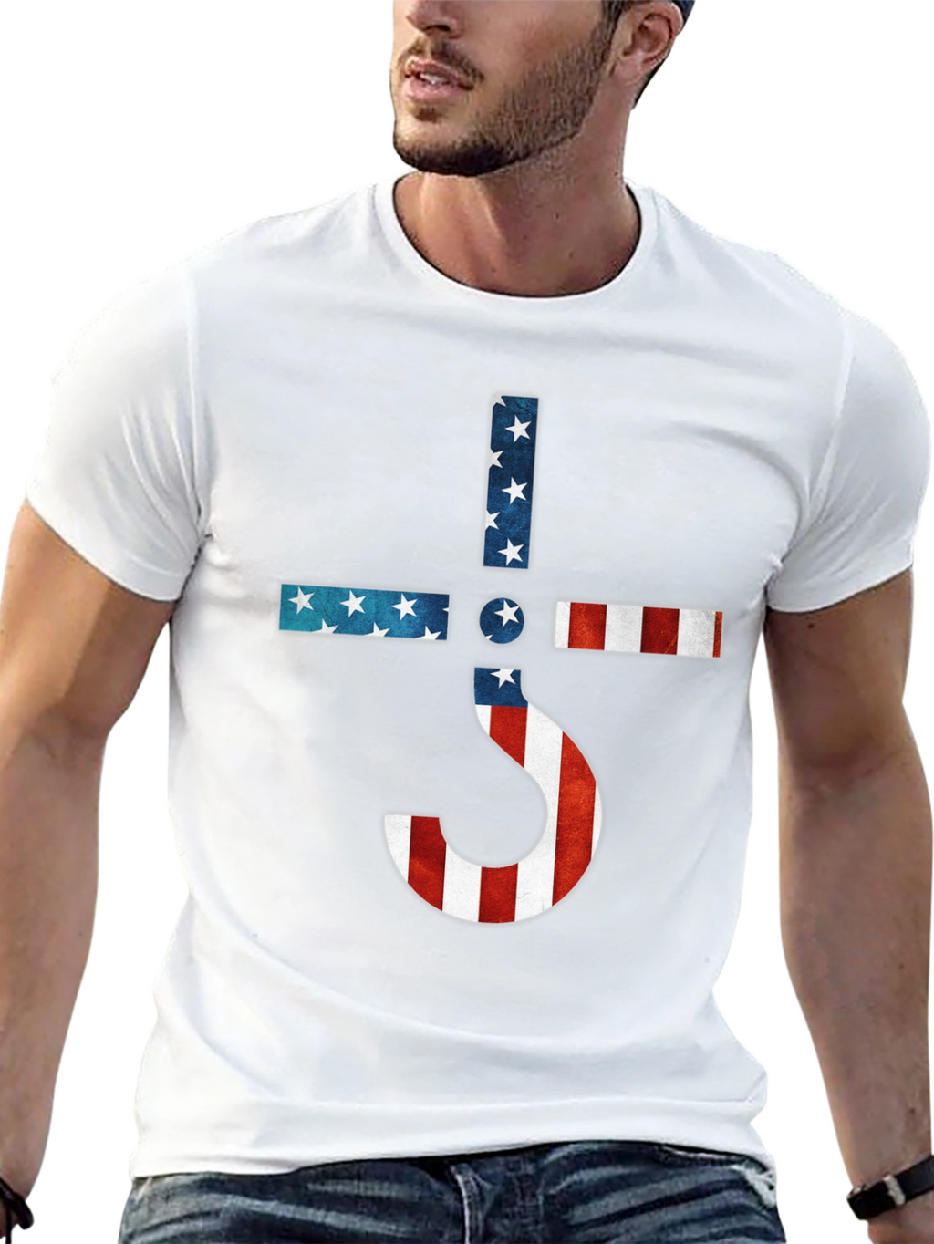 Ghost Band American Flag T-Shirt