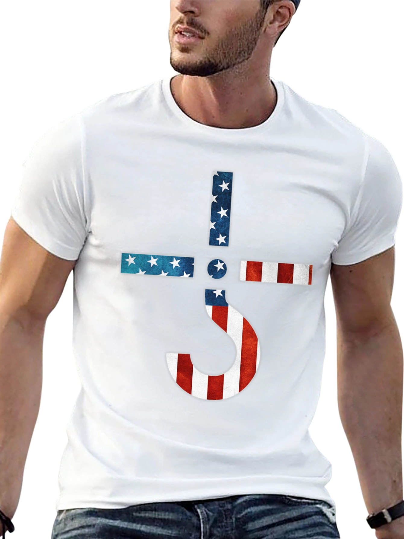 Ghost Band American Flag T-Shirt