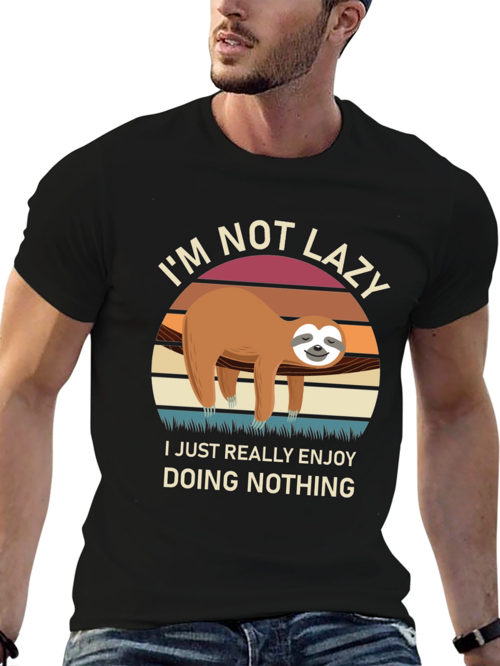 Im Not Lazy Sloth Graphic Tee