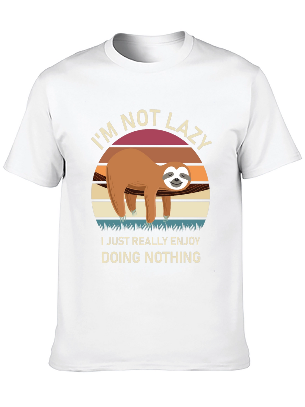Im Not Lazy Sloth Graphic Tee
