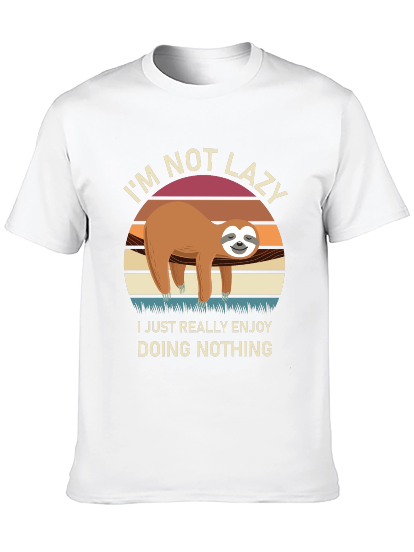 Im Not Lazy Sloth Graphic Tee