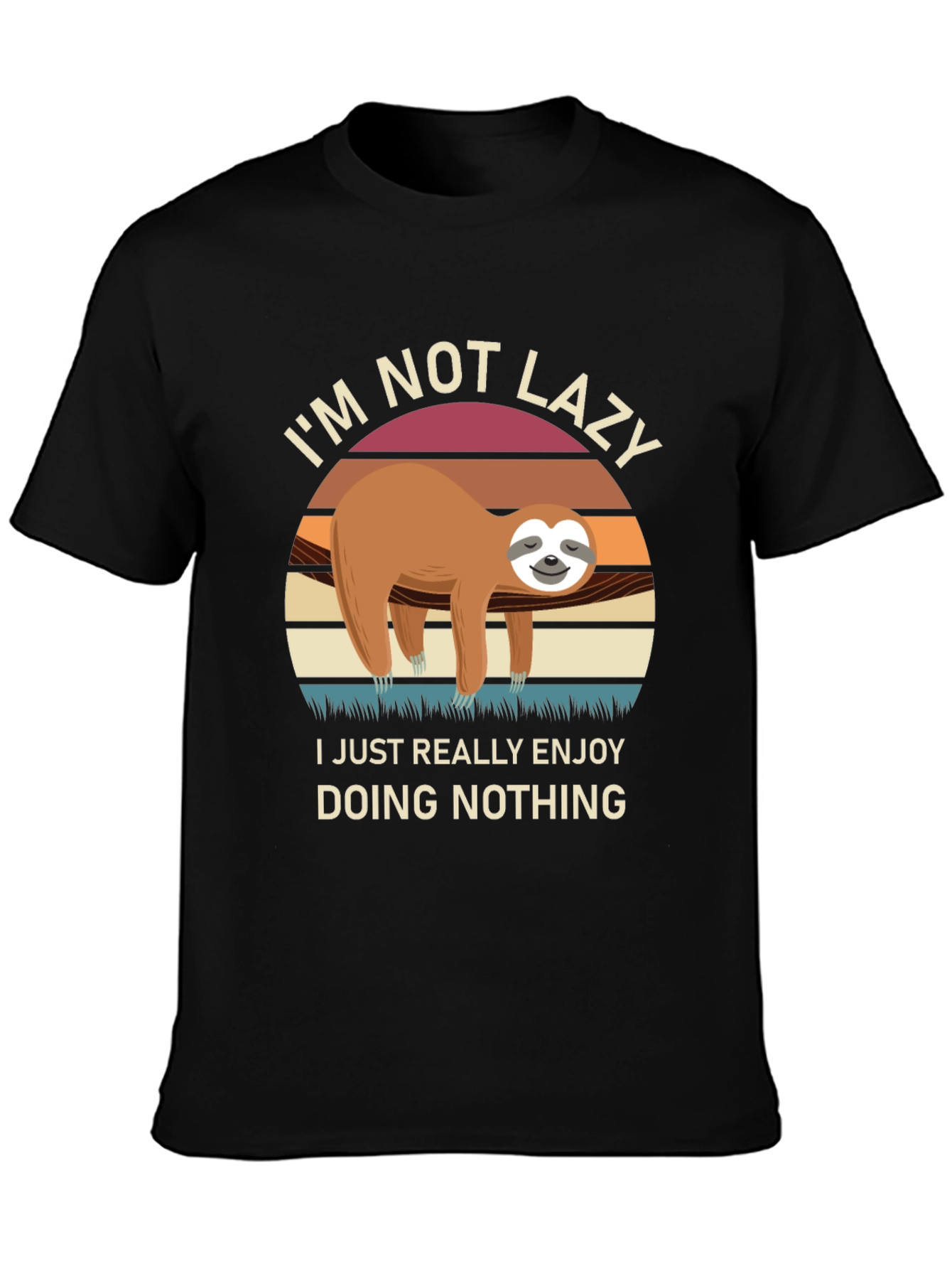Im Not Lazy Sloth Graphic Tee