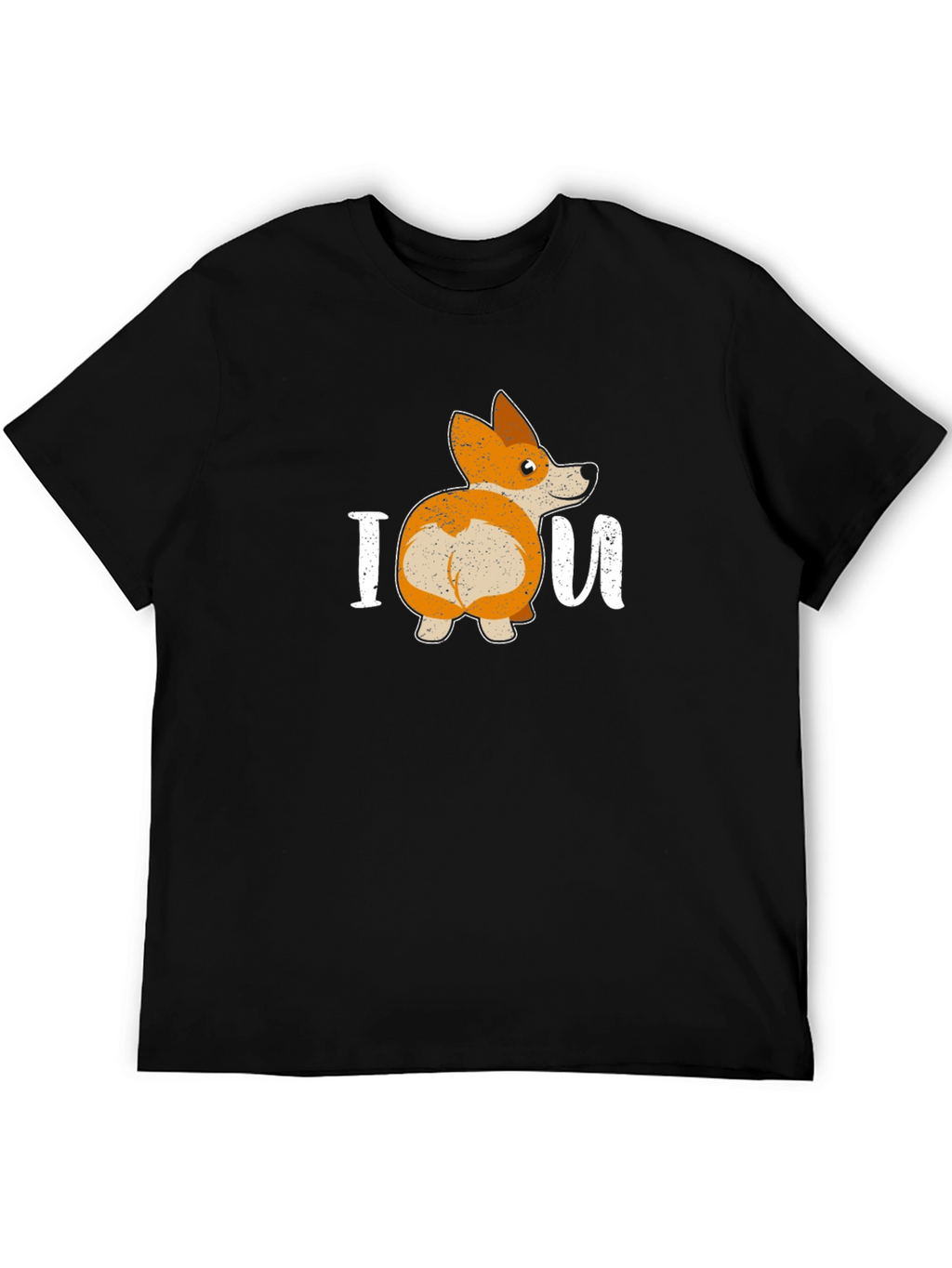 I Corgi U Black T-Shirt