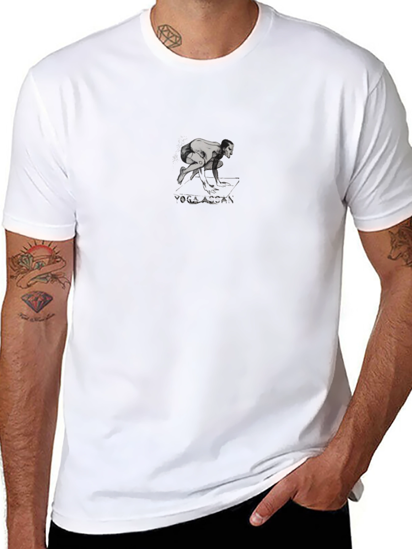 Black Graphic Tee - Creepy Crawl