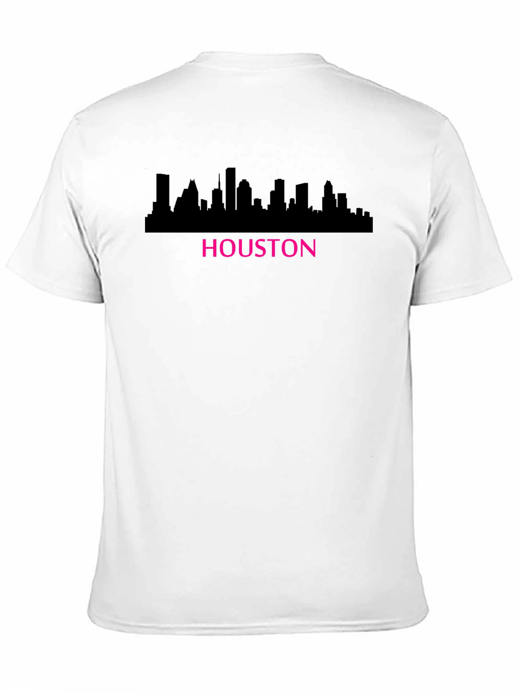 Houston Skyline Black T-Shirt