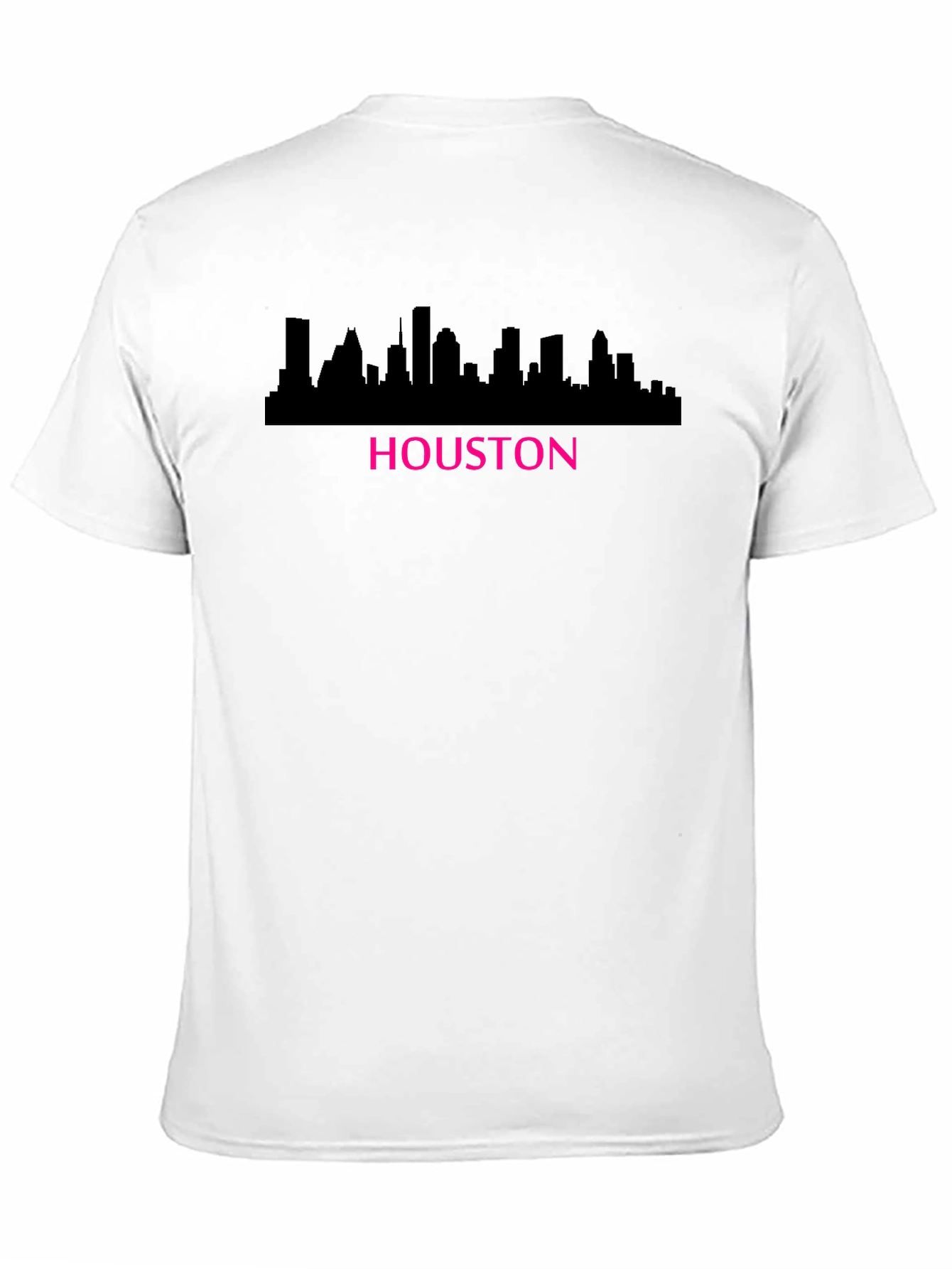 Houston Skyline Black T-Shirt