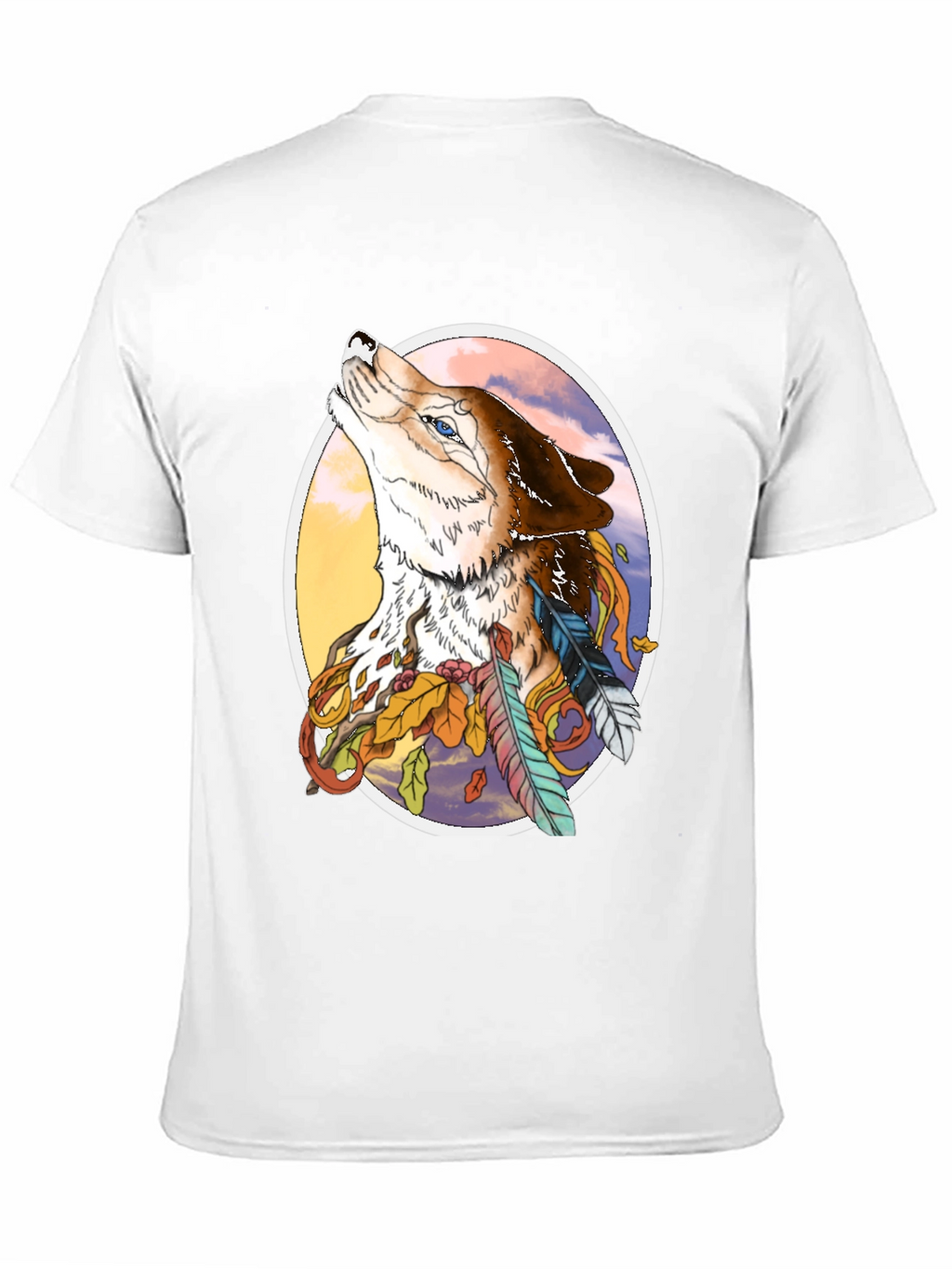 Wolf & Feather Graphic Tee