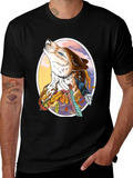 Wolf & Feather Graphic Tee
