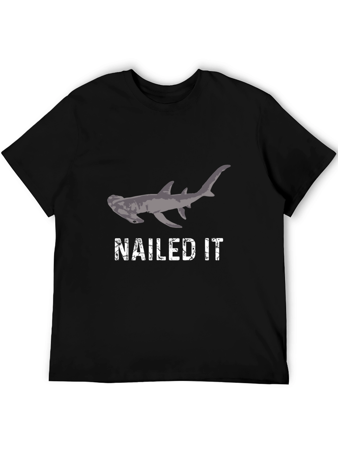 Nailed It Hammerhead Shark Graphic Tee