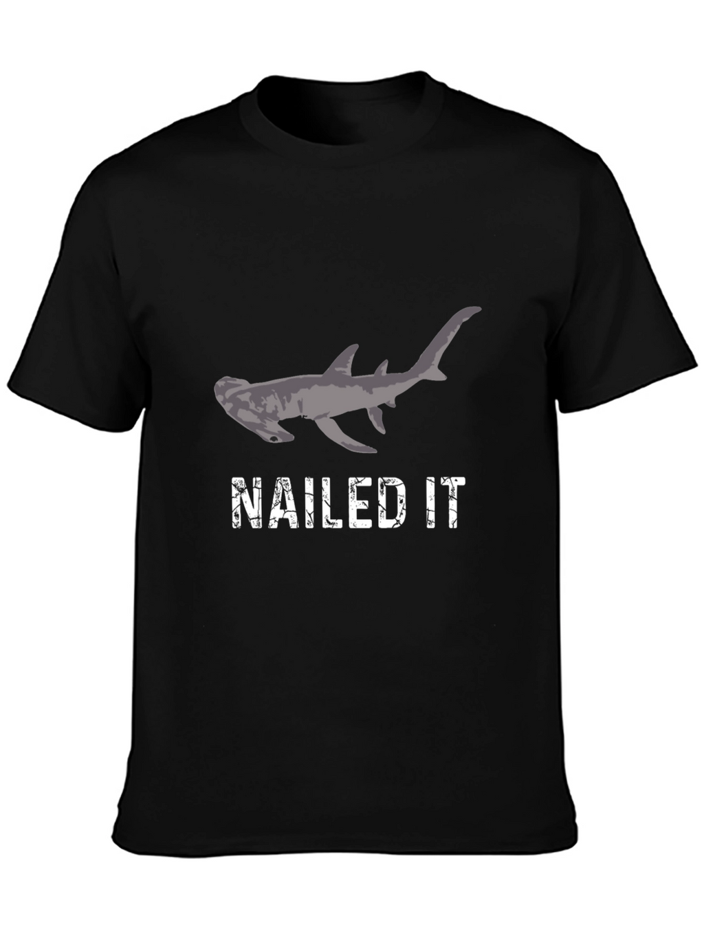 Nailed It Hammerhead Shark Graphic Tee