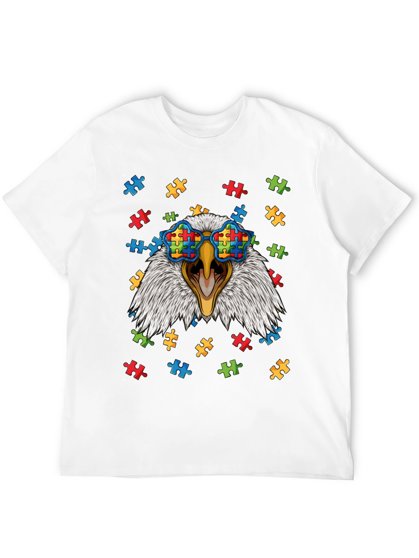 Eagle Autism Awareness T-Shirt