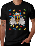 Eagle Autism Awareness T-Shirt