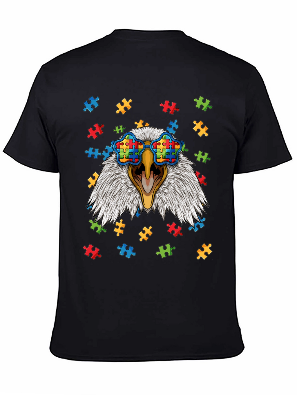Eagle Autism Awareness T-Shirt