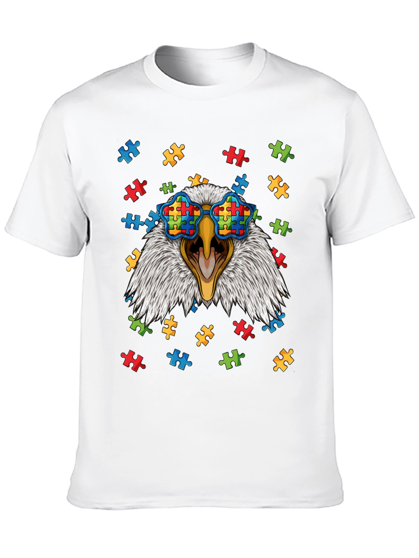 Eagle Autism Awareness T-Shirt