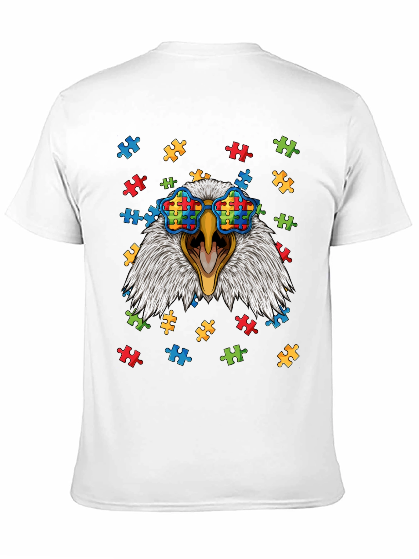 Eagle Autism Awareness T-Shirt