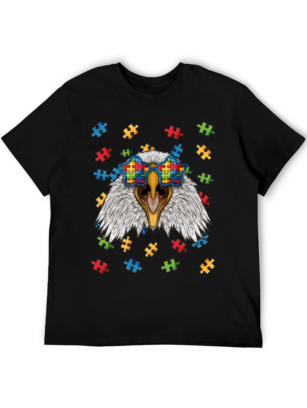 Eagle Autism Awareness T-Shirt