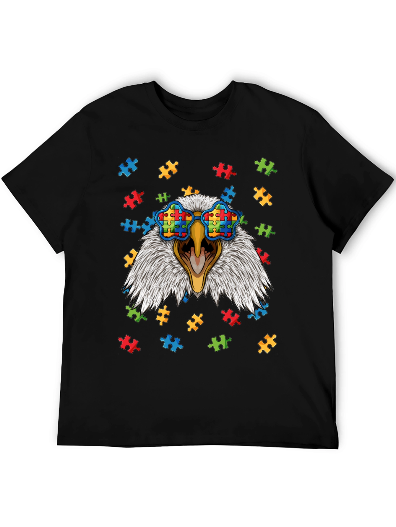 Eagle Autism Awareness T-Shirt