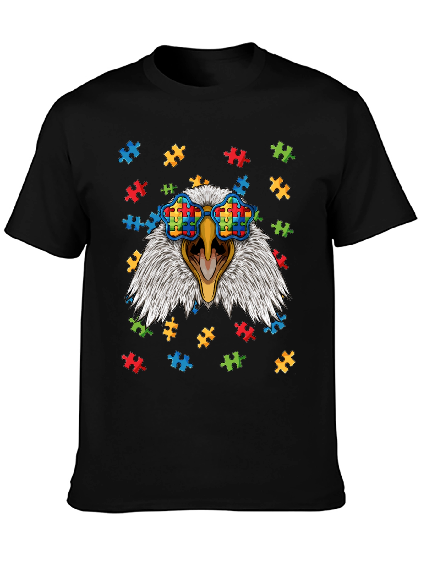 Eagle Autism Awareness T-Shirt