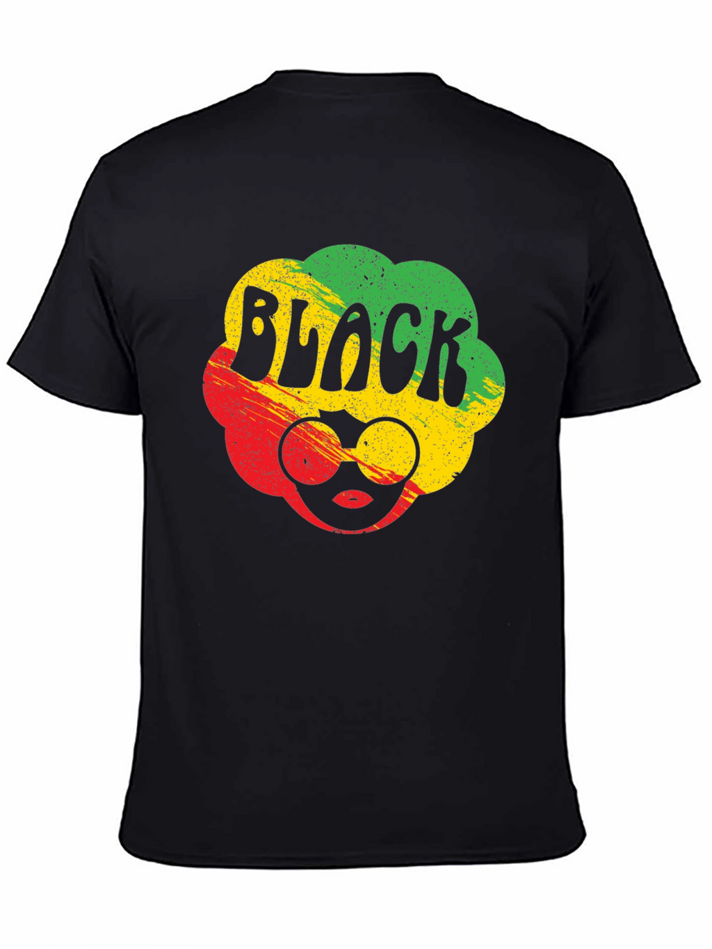 Black Pride Rasta T-Shirt - Afro Sunglasses Tee