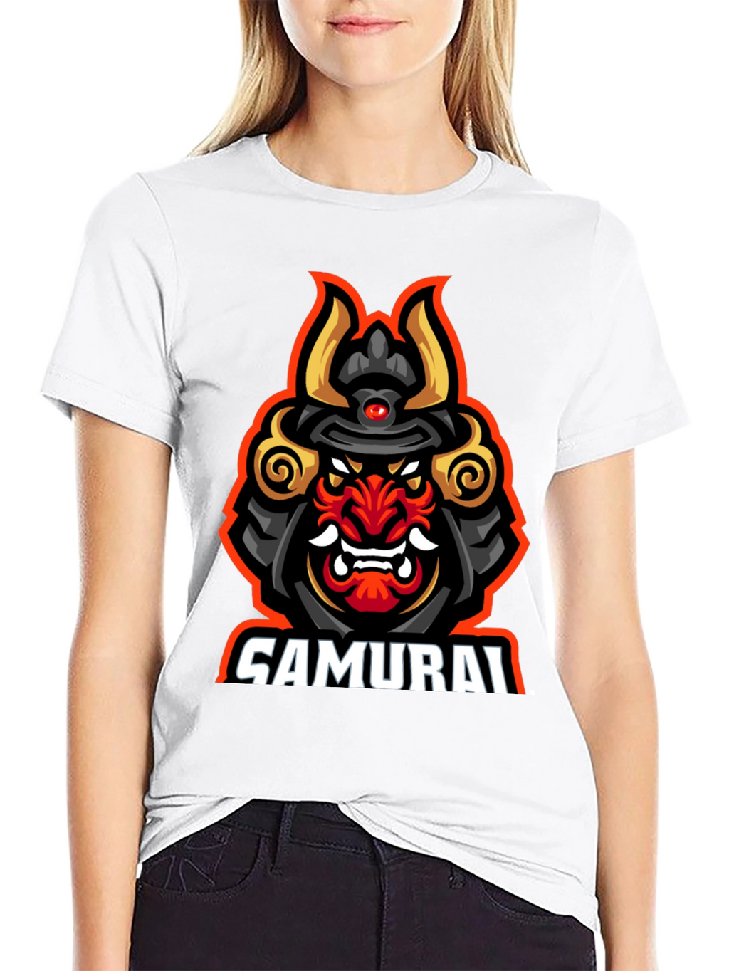 Samurai Graphic T-Shirt - Bold Warrior Design