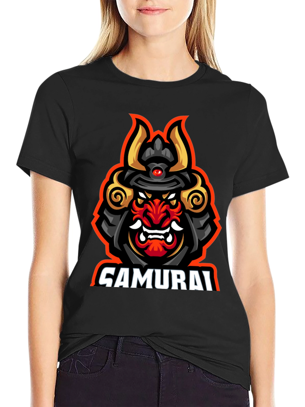 Samurai Graphic T-Shirt - Bold Warrior Design