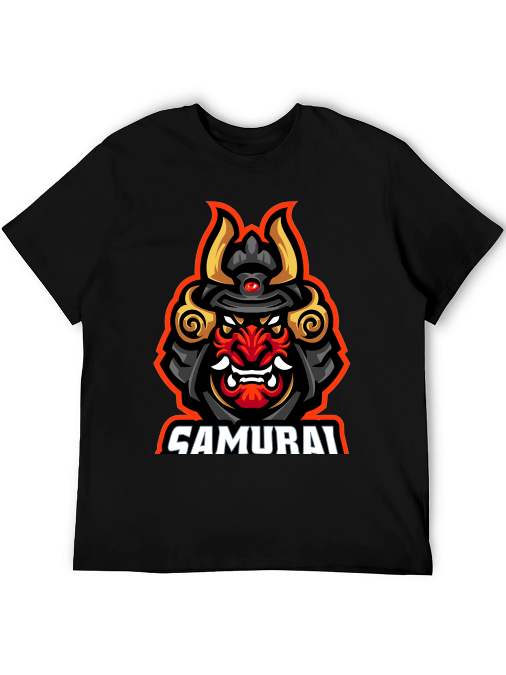 Samurai Graphic T-Shirt - Bold Warrior Design