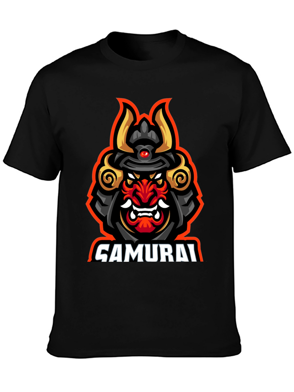 Samurai Graphic T-Shirt - Bold Warrior Design