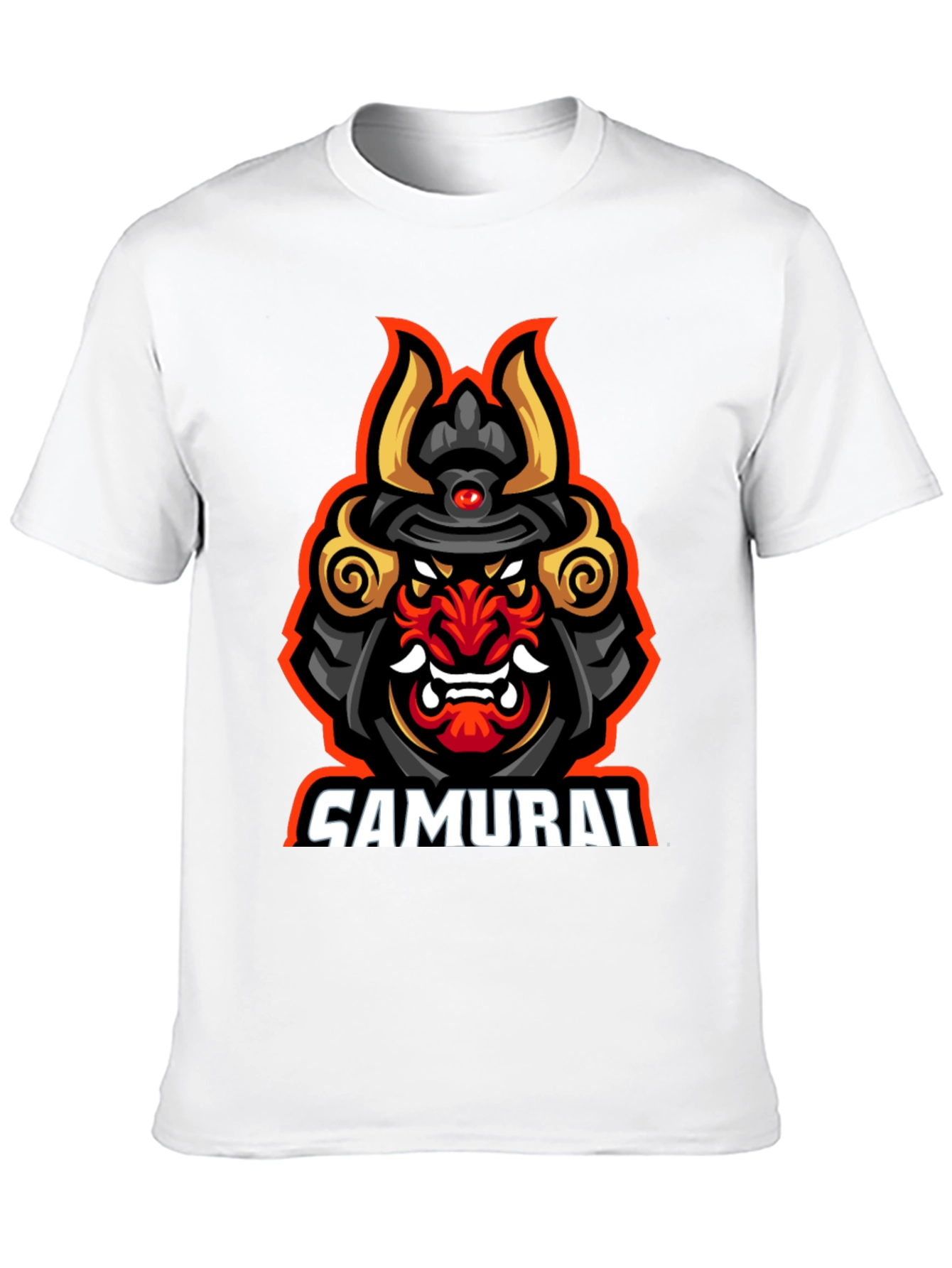 Samurai Graphic T-Shirt - Bold Warrior Design