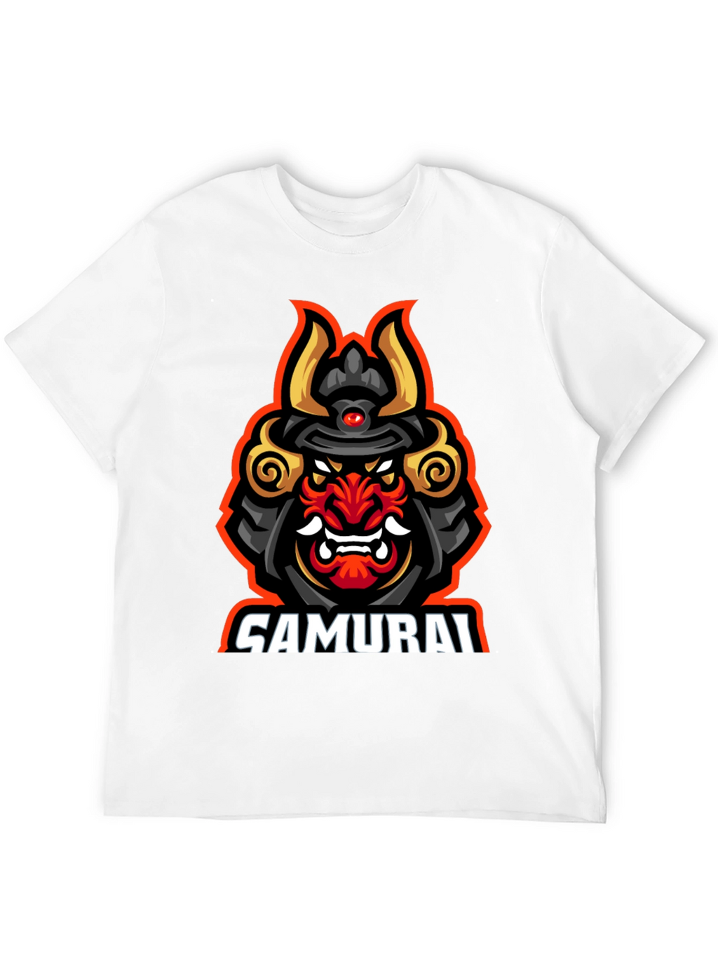 Samurai Graphic T-Shirt - Bold Warrior Design