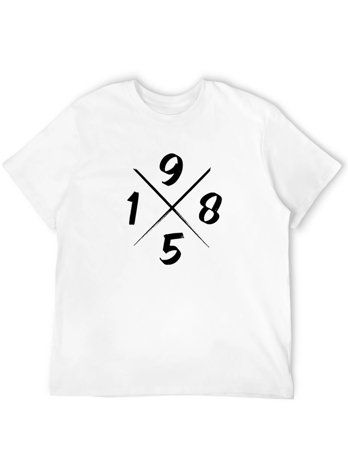 Black 1985 Graphic Tee Shirt